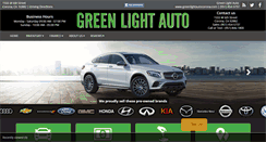 Desktop Screenshot of greenlightautocorona.com